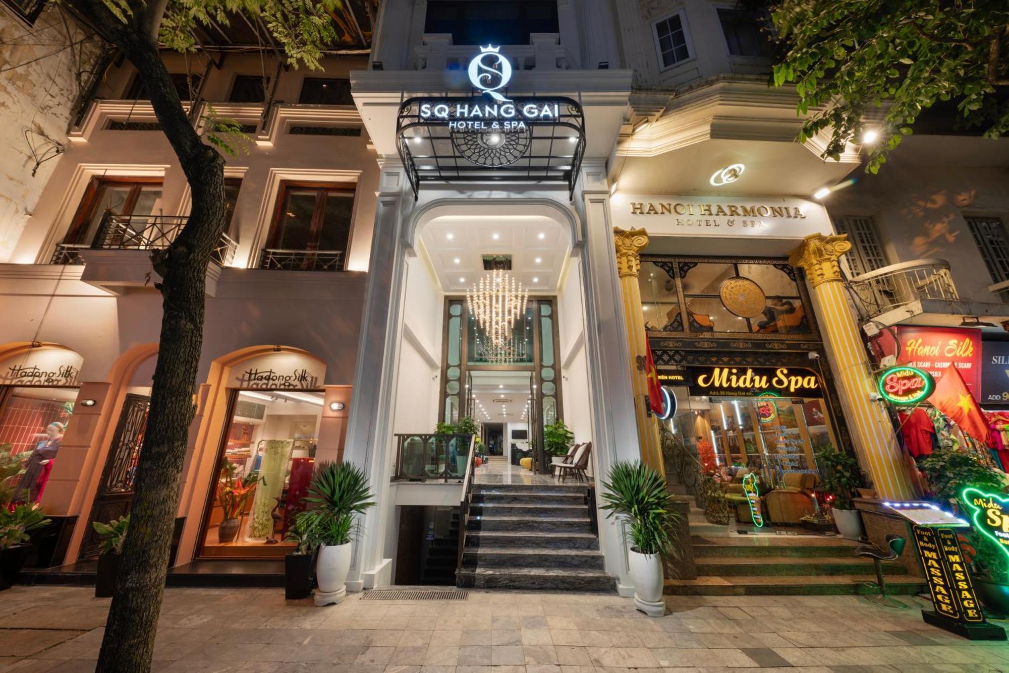 Sq Hang Gai Hotel & Spa Hanoi Exteriör bild