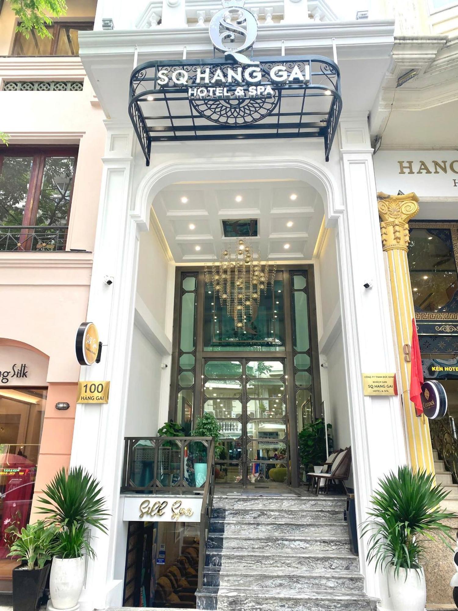 Sq Hang Gai Hotel & Spa Hanoi Exteriör bild