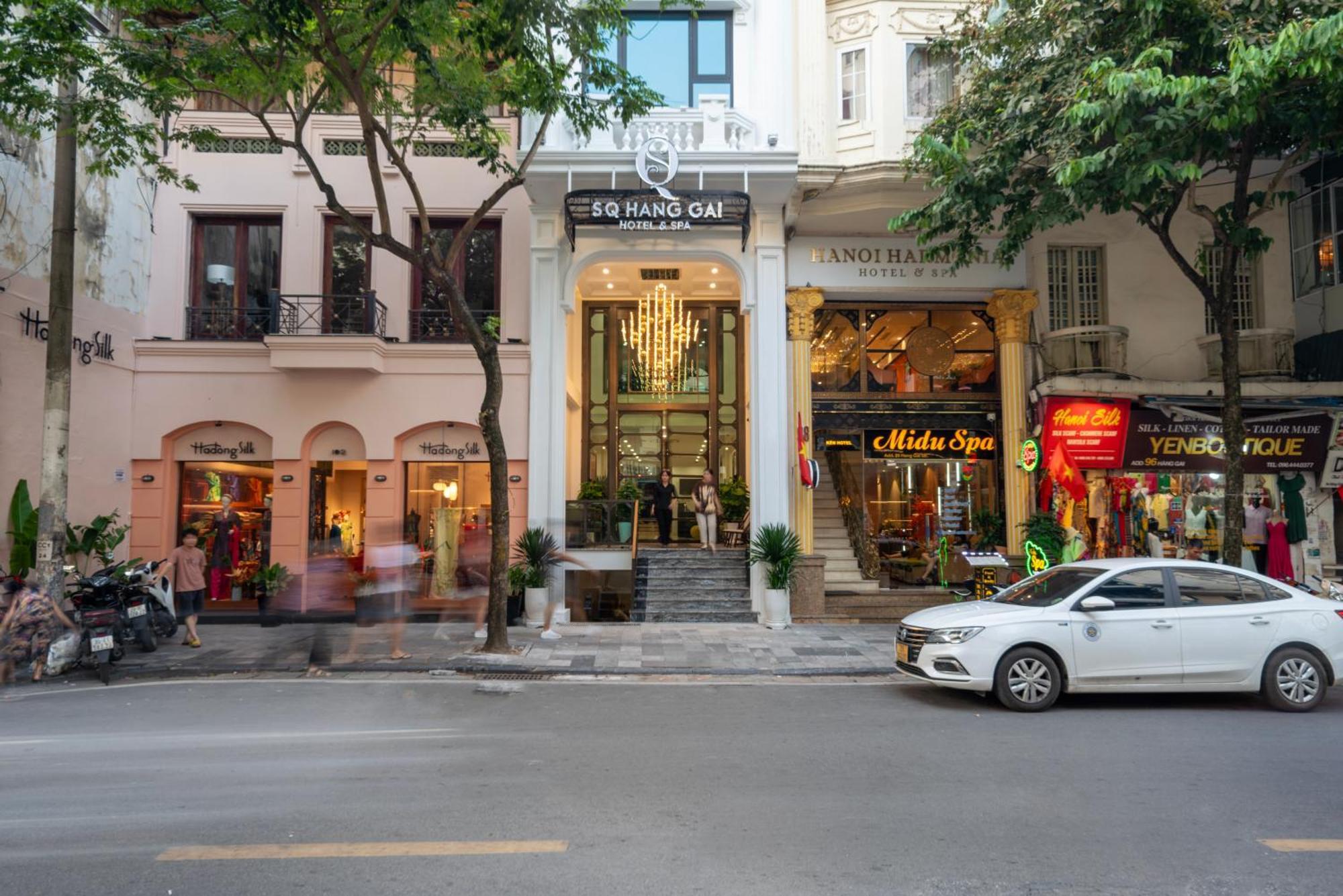 Sq Hang Gai Hotel & Spa Hanoi Exteriör bild